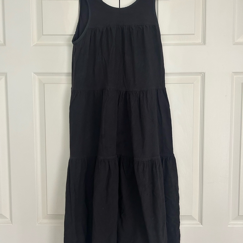 Everlane tiered midi dress